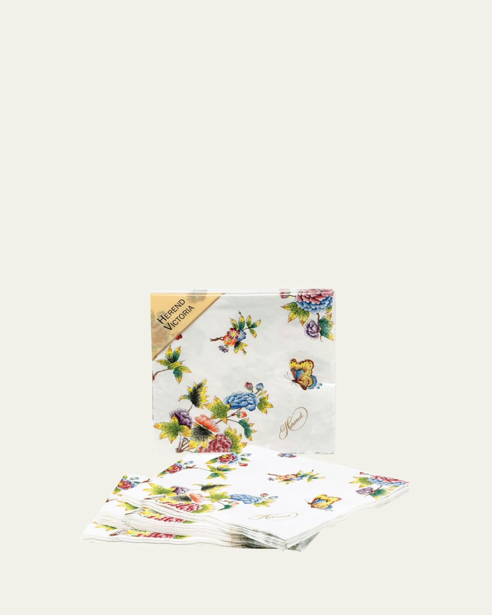 Queen Victoria Paper Napkins, Set of 20